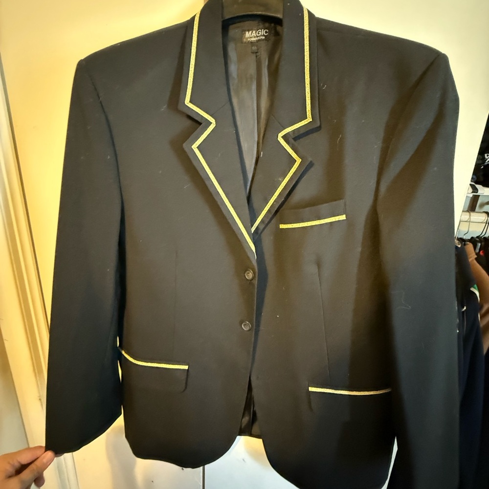 Magic Charcoal Evening Blazer